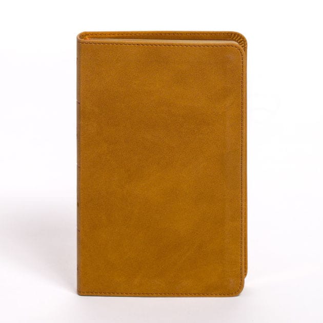 KJV Personal Size Bible, Camel SuedeSoft LeatherTouch
