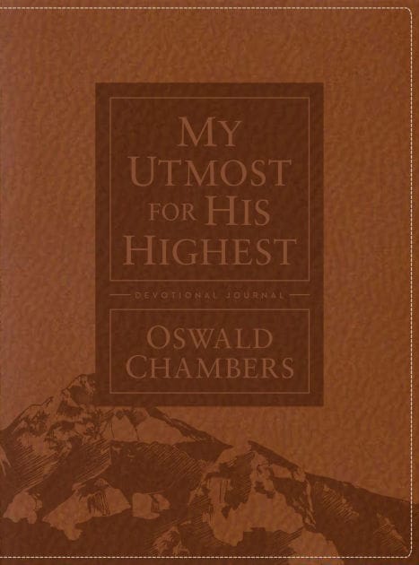 My Utmost for His Highest Devotional Journal: Updated Language