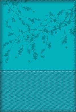 Biblia de la mujer conforme al corazón de Dios: Duotono Aqua