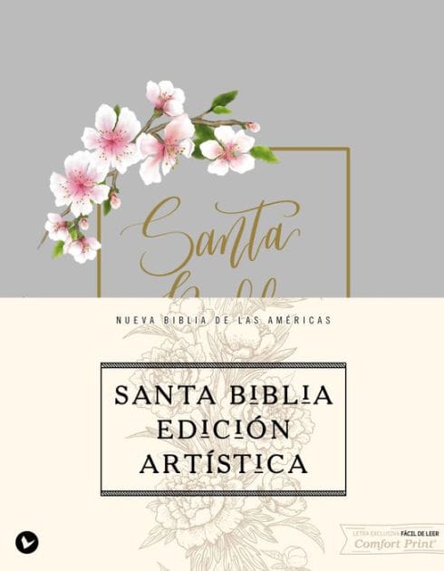 NBLA, Santa Biblia, Edición Artística, Tapa dura/tela, Arte con bordes dorados, Palabras de Jesús en Rojo, Comfort Print
