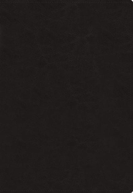 NBLA, Biblia del Ministro, Letra gigante, Leathersoft, Negra, Comfort Print