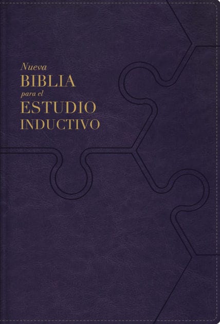 NBLA, Nueva Biblia para el estudio inductivo, Leathersoft, Interior a dos colores, Morado, Comfort Print