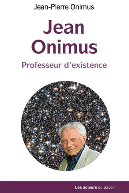 Jean Onimus: Professeur d'existence