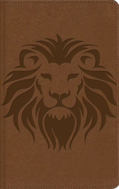 NBLA, Biblia visual de estudio para niños, León, Interior a cuatro colores, Leathersoft, Café, Comfort Print: Explora la Biblia: personajes, lugares e historia