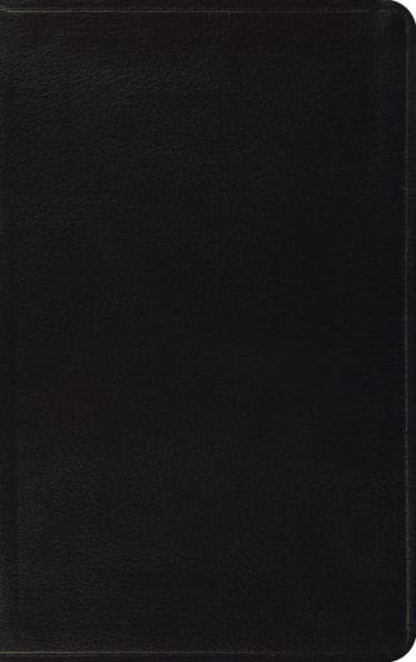 ESV Thinline Bible, Red Letter (Bonded Leather, Black)