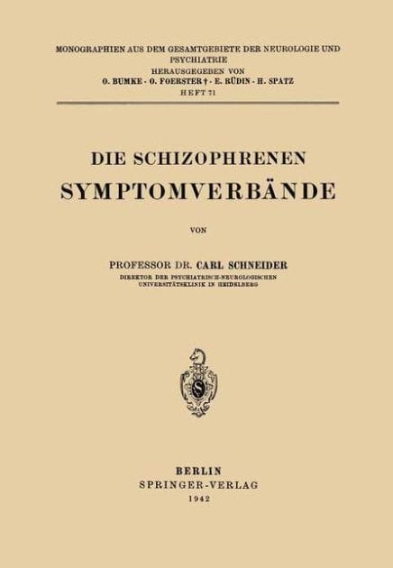Die Schizophrenen Symptomverb�nde