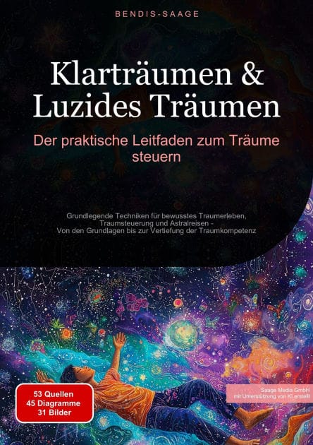 Klarträumen & Luzides Träumen: Der praktische Leitfaden zum Träume steuern: Grundlegende Techniken für bewusstes Traumerleben, Traumsteuerung und Astralreisen - Von den Grundlagen bis zur Vertiefung der Traumkompetenz