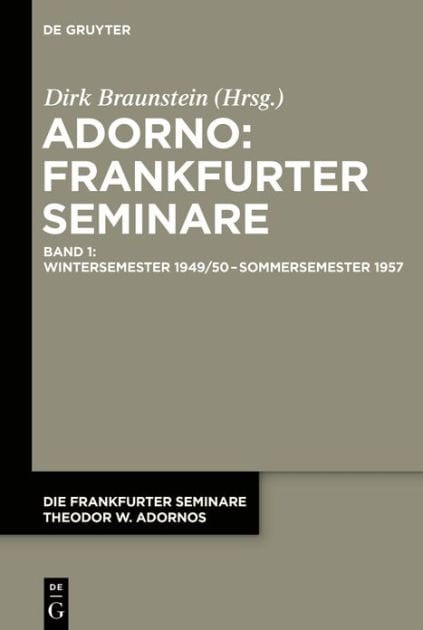 Wintersemester 1949/50 - Sommersemester 1957