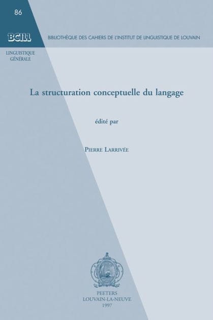 La structuration conceptuelle du langage