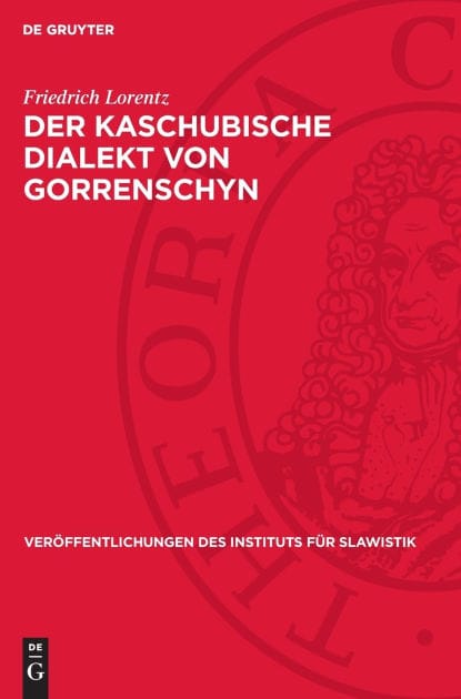 Der Kaschubische Dialekt von Gorrenschyn