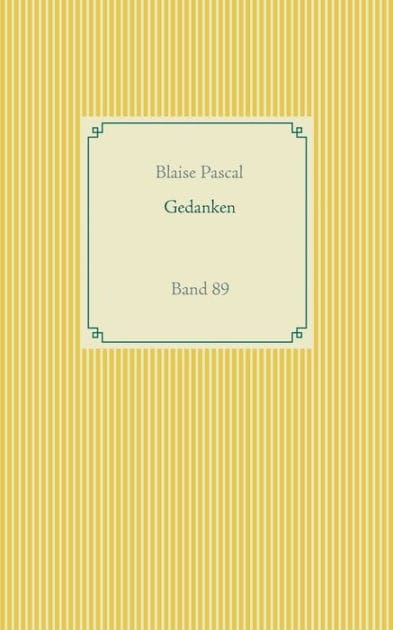 Gedanken: Band 89