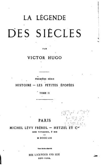 La légende des siècles