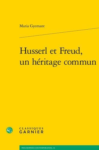 Husserl et Freud, un heritage commun
