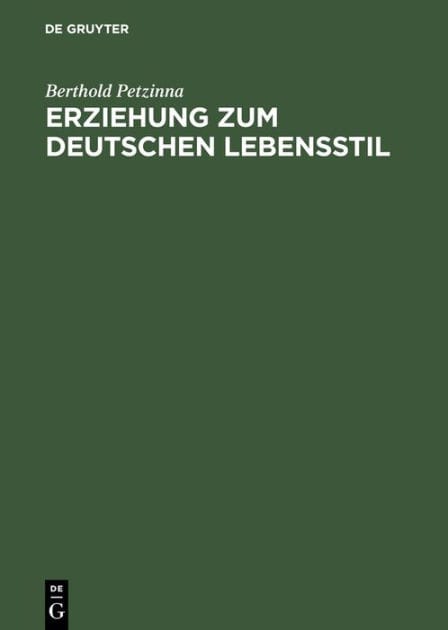 Erziehung zum deutschen Lebensstil: Ursprung und Entwicklung des jungkonservativen "Ring"-Kreises 1918-1933