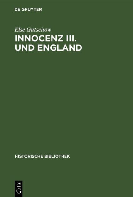 Innocenz III. Und England