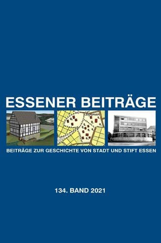 Essener Beitrage: Beitrage zur Geschichte von Stadt und Stift Essen