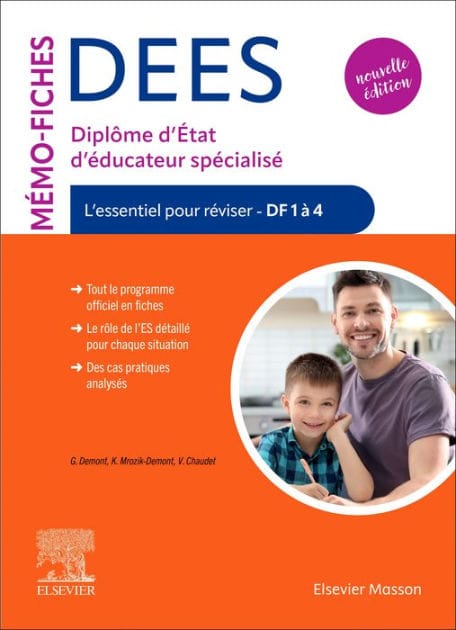 Mémo-Fiches DEES - Diplôme d'État d'éducateur spécialisé: L'essentiel pour réviser - DF1 à 4