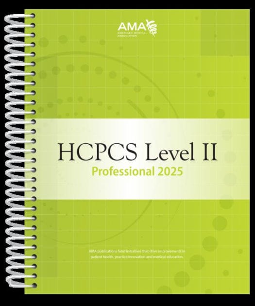 HCPCS 2025 Level II Professional Edition