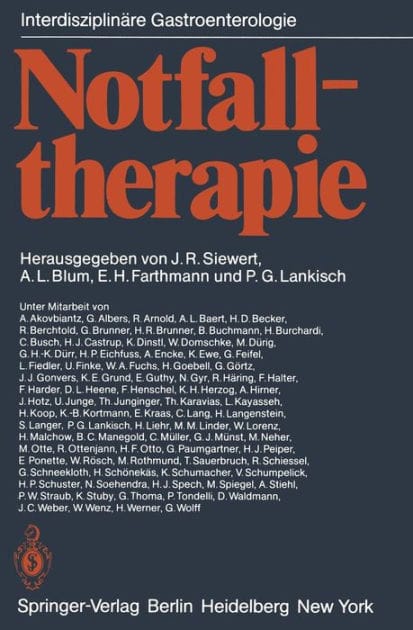 Notfalltherapie: Konservative und operative Therapie gastrointestinaler Notf�lle