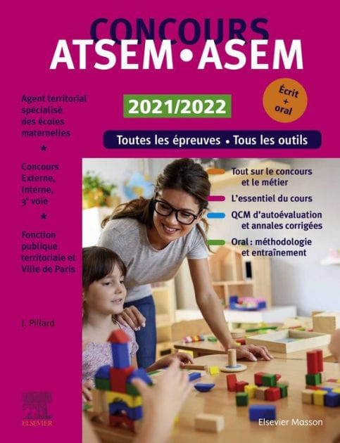 Concours ATSEM/ASEM 2021/2022: Concours Externe, Interne et 3e voie : fonction publique territoriale et Ville de Paris