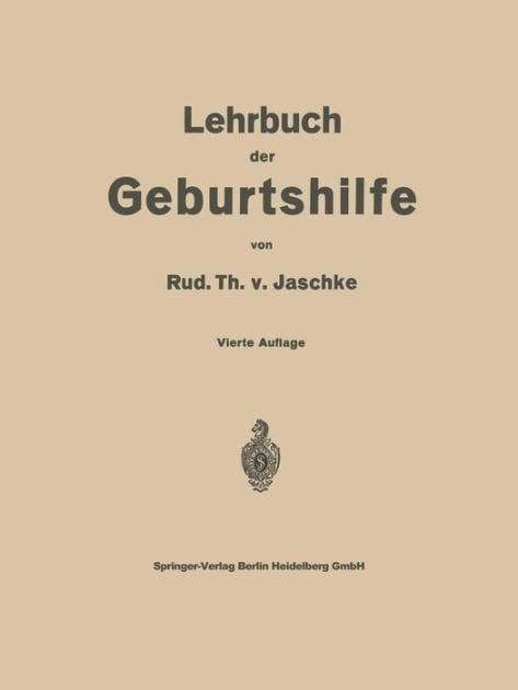 Lehrbuch der Geburtshilfe