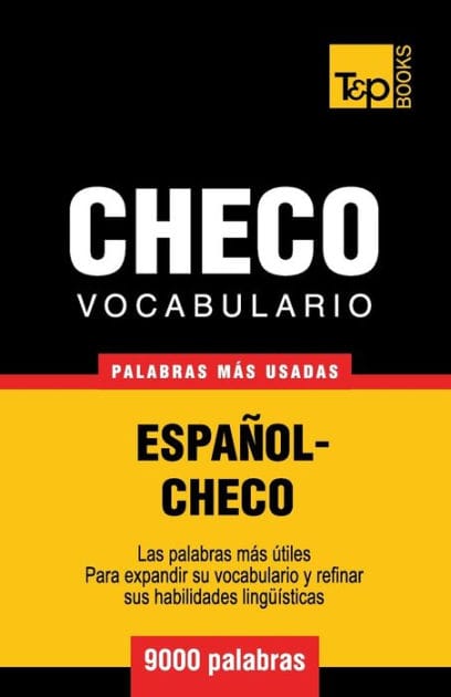 Vocabulario espa�ol-checo - 9000 palabras m�s usadas