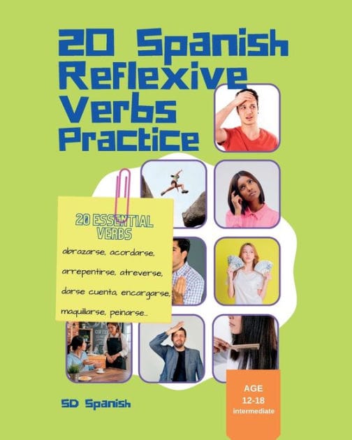 Spanish Reflexive Verbs Practice: 20 Essential Spanish Reflexive Verbs