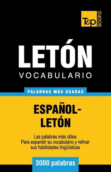 Vocabulario espa�ol-let�n - 3000 palabras m�s usadas