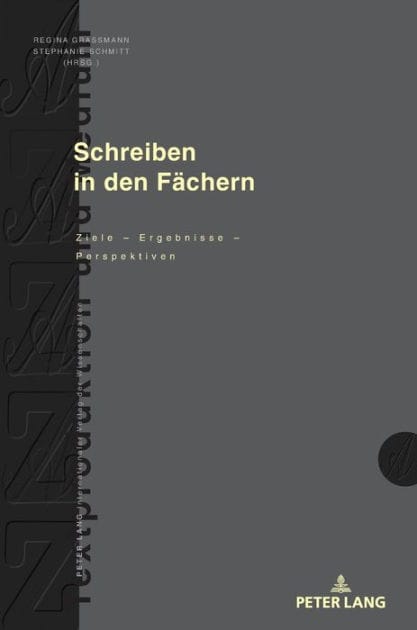 Schreiben in den Faechern: Ziele - Ergebnisse - Perspektiven
