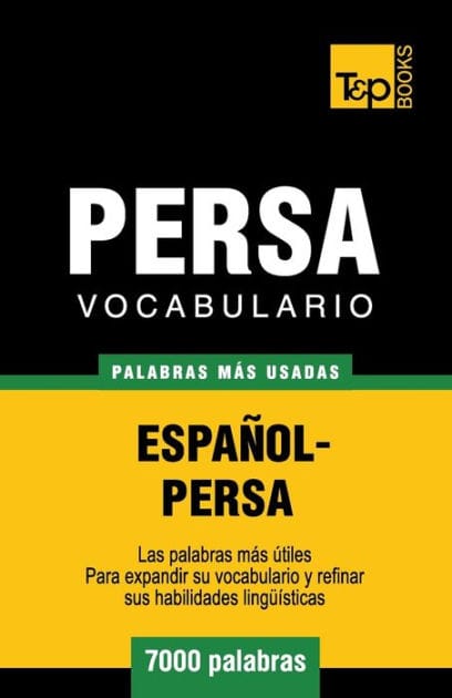 Vocabulario Espa�ol-Persa - 7000 palabras m�s usadas