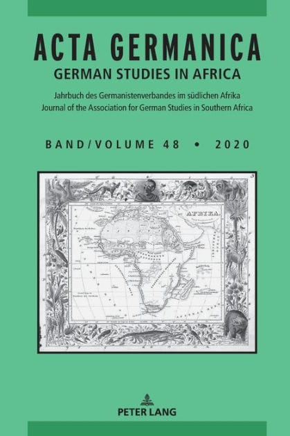 Acta Germanica: German Studies in Africa