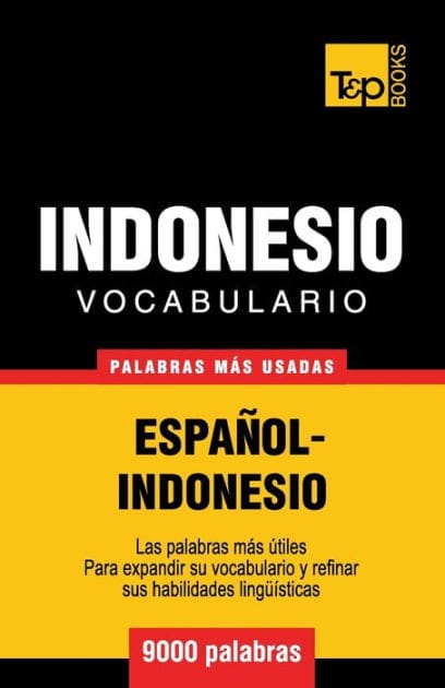 Vocabulario espa�ol-indonesio - 9000 palabras m�s usadas