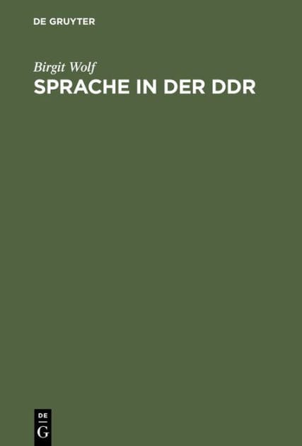 Sprache in der DDR: Ein Wörterbuch