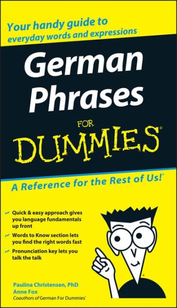 German Phrases For Dummies